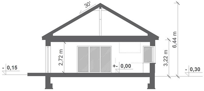 Фасад дома FHH-9327-51 Фасад дома FHH-9327-51